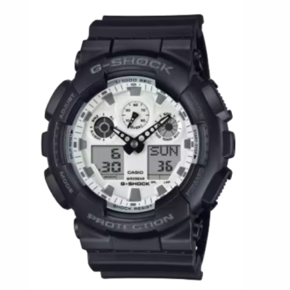 G-Shock GA-100WD-1A Analog-Digital Black Resin Band Men Watch